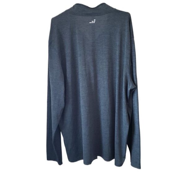 BCG Men's Green Long Sleeve 1/4 Zip" Pullover - Picture 2 of 3